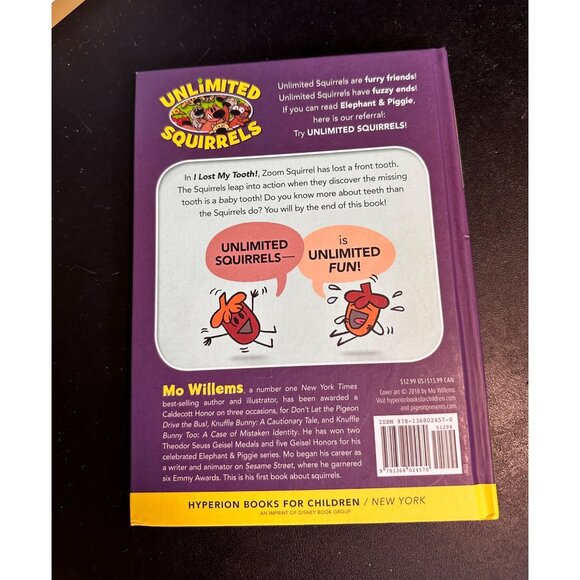 Lot of 3 Mo Willems Books Pigeon wants a Puppy Elephant and Piggie I Lost My Too - Picture 11 of 14